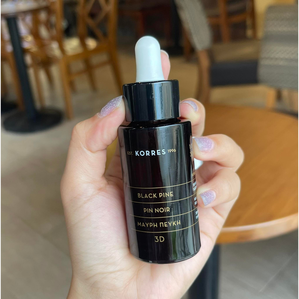 Tinh Dầu Dưỡng Da Korres Black Pine 3D Sculpting Firming & sleeping oil Chiết Xuất Thông Đen 30ml