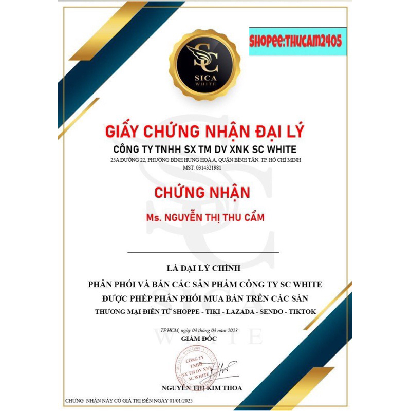 KEM BODY MẦM SICA WHITE BODY SEED Dưỡng Trắng Da Body .