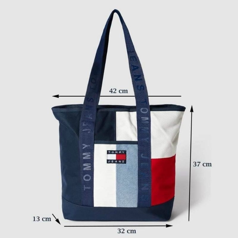 Túi tote Tommy Jean Color Block