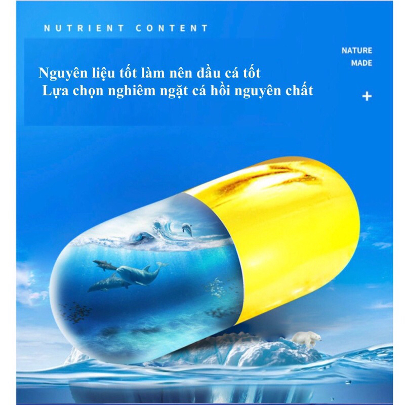 Viên dầu cá PET FISH OIL cho chó mèo giảm rụng lông