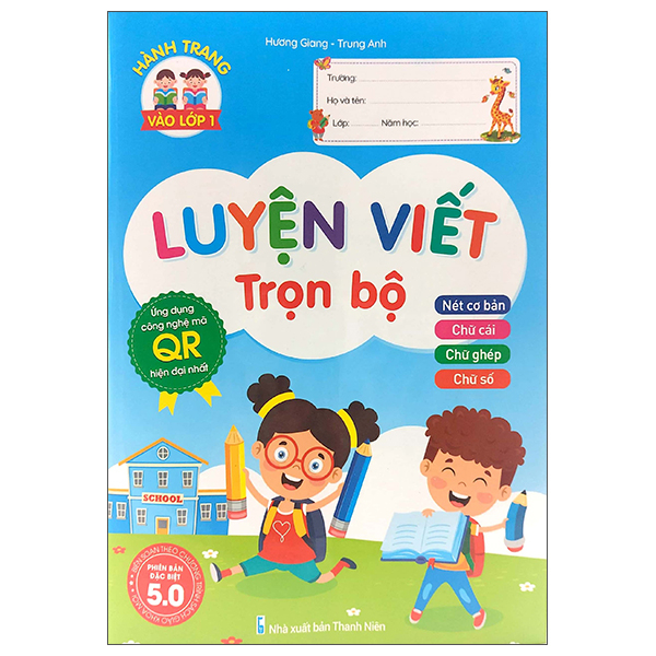 Sách - Luyện Viết Trọn Bộ - Ứng Dụng Quét Mã QR