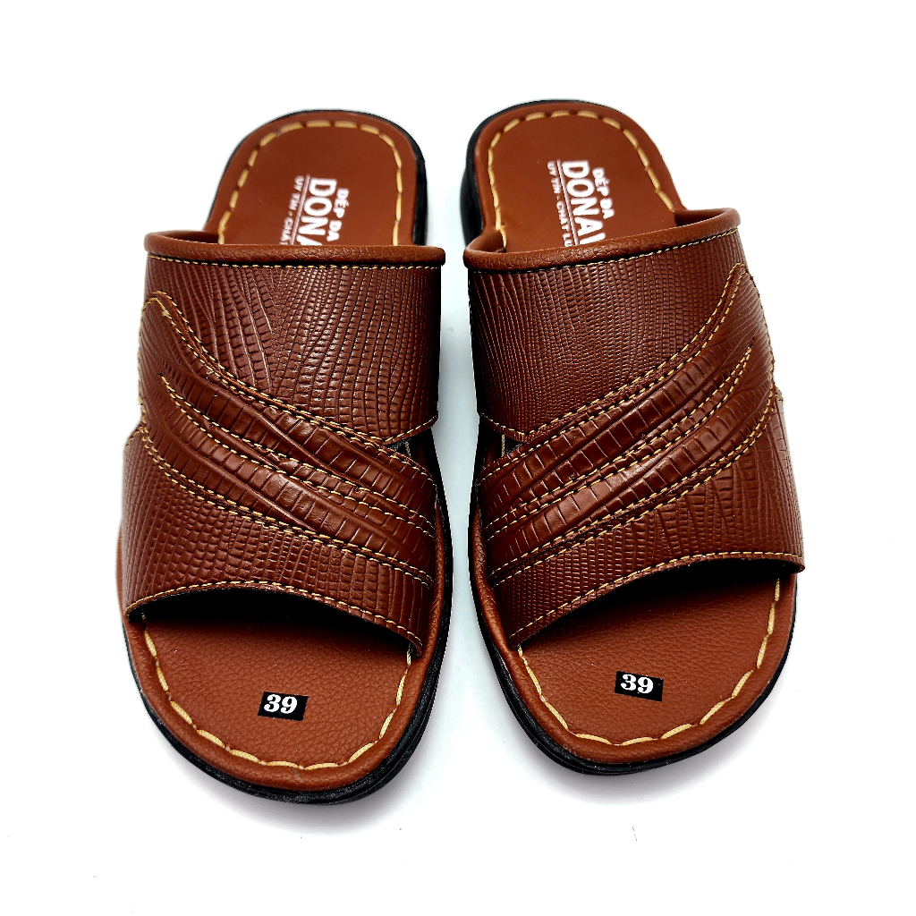 Xả xả xả dép quai ngang nam DONAVY cao cấp, hàng may quai chắc chắn bao đi nước  D.OG