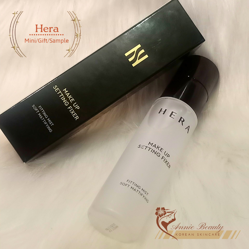 Xịt khoá nền makeup Hera cố định lớp trang điểm một cách chắc chắn và mang lại làn da sáng khỏe cùng dưỡng chất