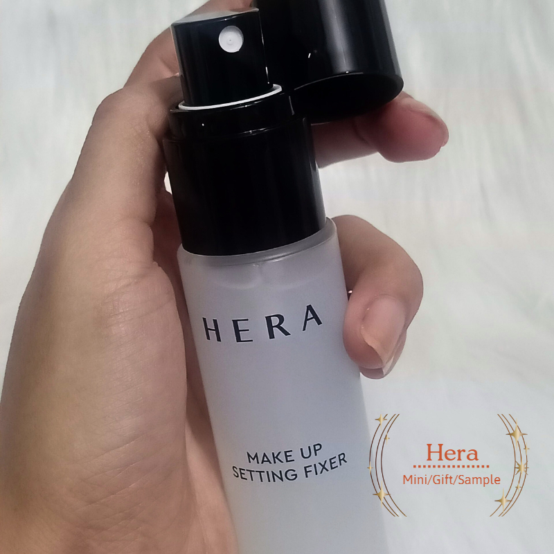 Xịt khoá nền makeup Hera cố định lớp trang điểm một cách chắc chắn và mang lại làn da sáng khỏe cùng dưỡng chất