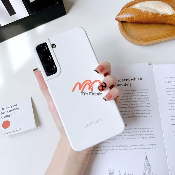 Ốp Lưng Silicon Samsung S23 Ultra Nhung Mềm