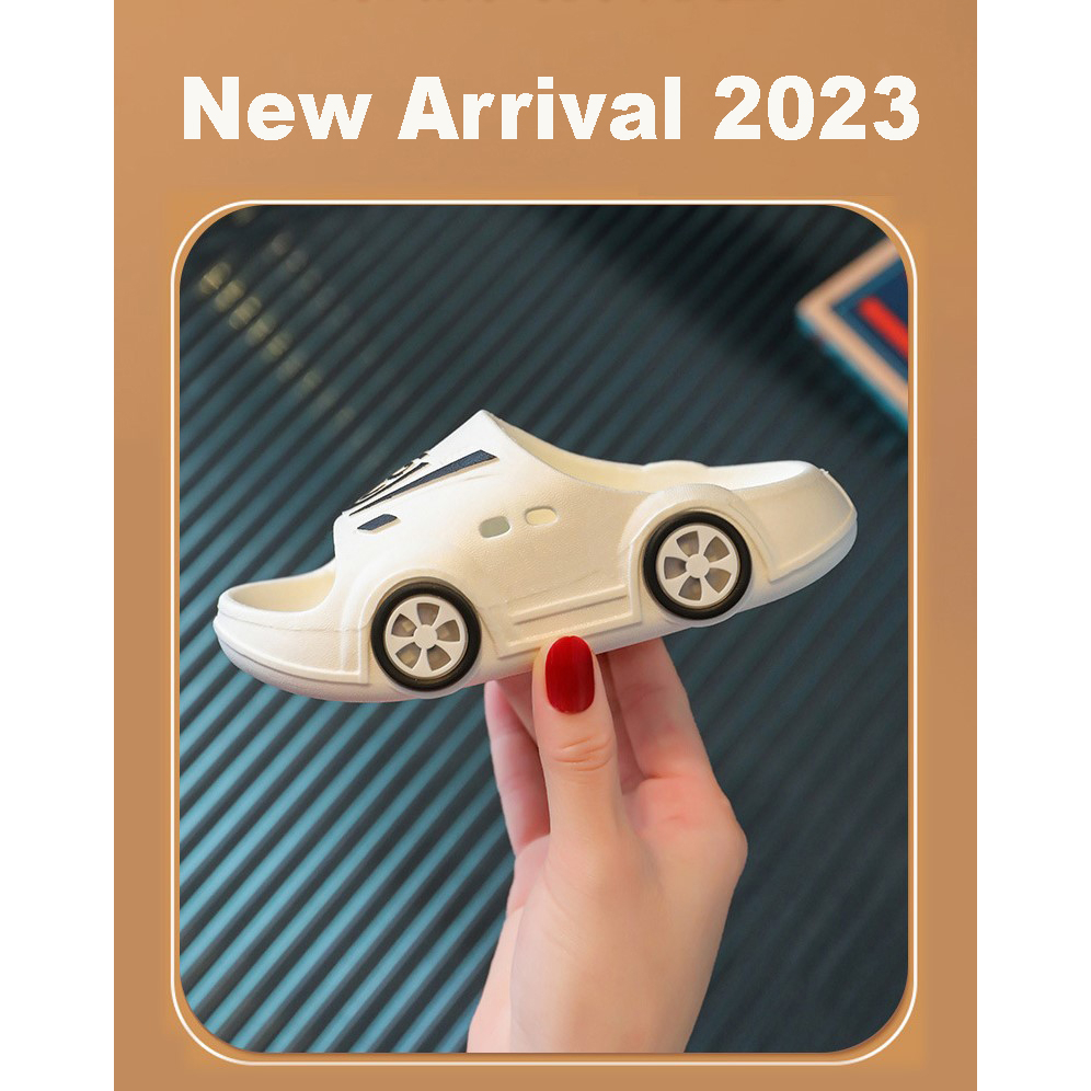 Dép lê Ô Tô   cho bé trai bé gái Siêu Xinh với thiết kế độc lạ thu hút ánh nhìn của các bé Outfit hè 2023