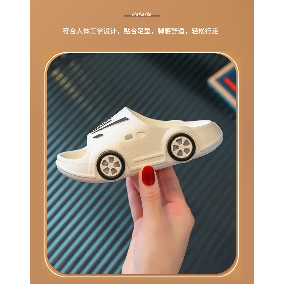 Dép lê Ô Tô   cho bé trai bé gái Siêu Xinh với thiết kế độc lạ thu hút ánh nhìn của các bé Outfit hè 2023