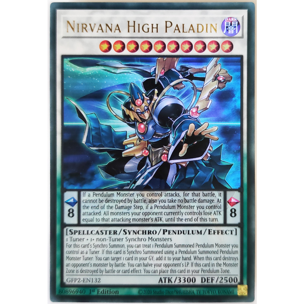 [Thẻ Yugioh] Nirvana High Paladin |EN| Ultra Rare