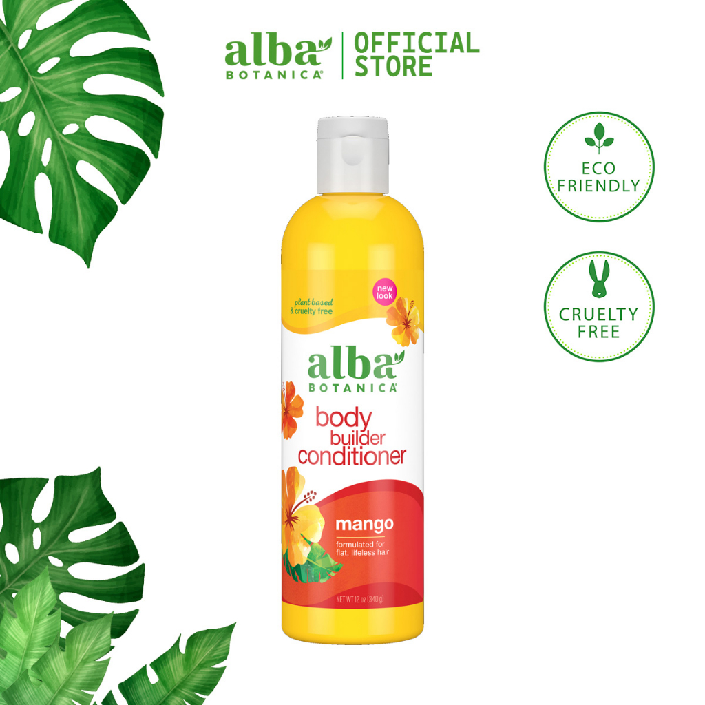 [DATE] Dầu xả dày thân tóc hương xoài ALBA BOTANICA BODY BUILDER SHAMPOO MANGO 340g