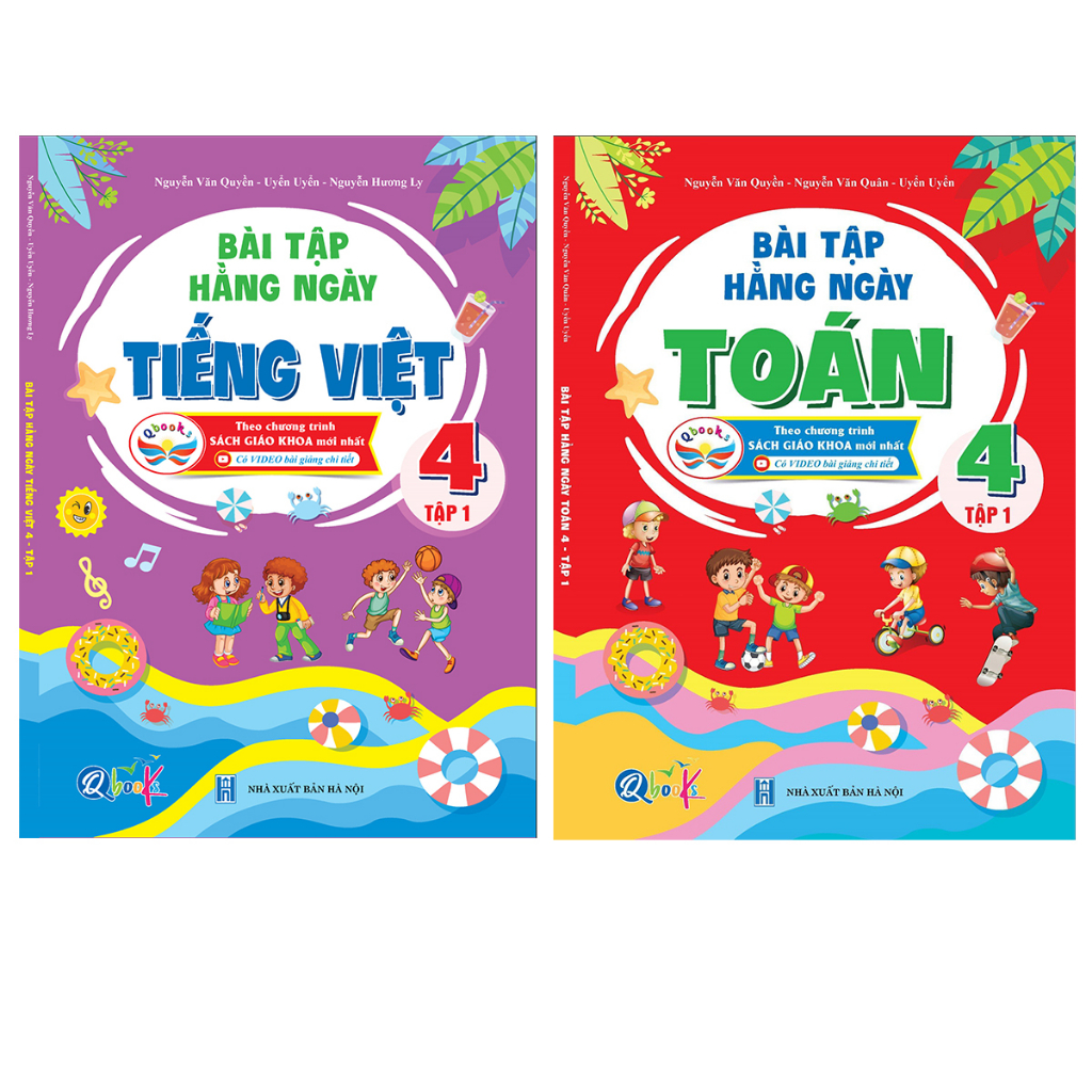 Sách - Combo Bài Tập Hằng Ngày Toán Và Tiếng Việt Lớp 4 Tập 1 - Cánh Diều (Bộ 2 Cuốn)