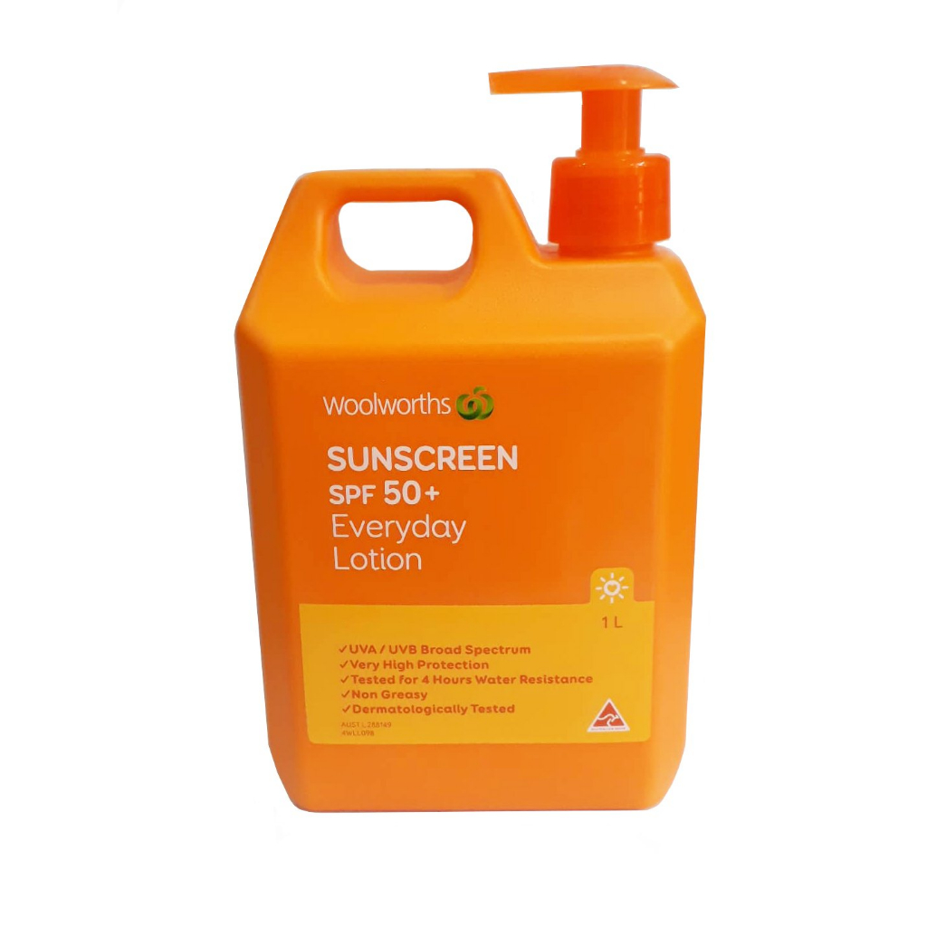 Măng tây baby - Kem Chống Nắng Woolworths Everyday Sunscreen SPF50+