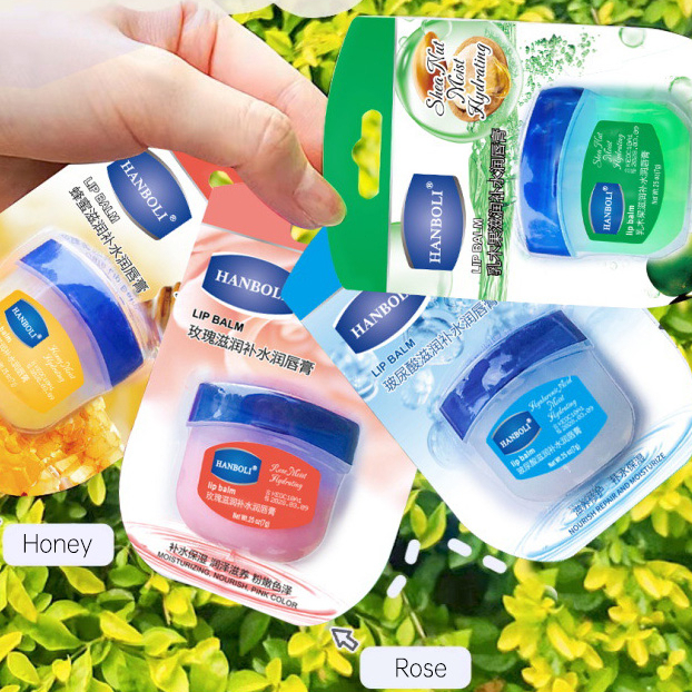 Ranliy✨Dưỡng môi VASELINE 7g dạng hũ LOẠI RẺ cho KHÁCH SỈ đủ vị
