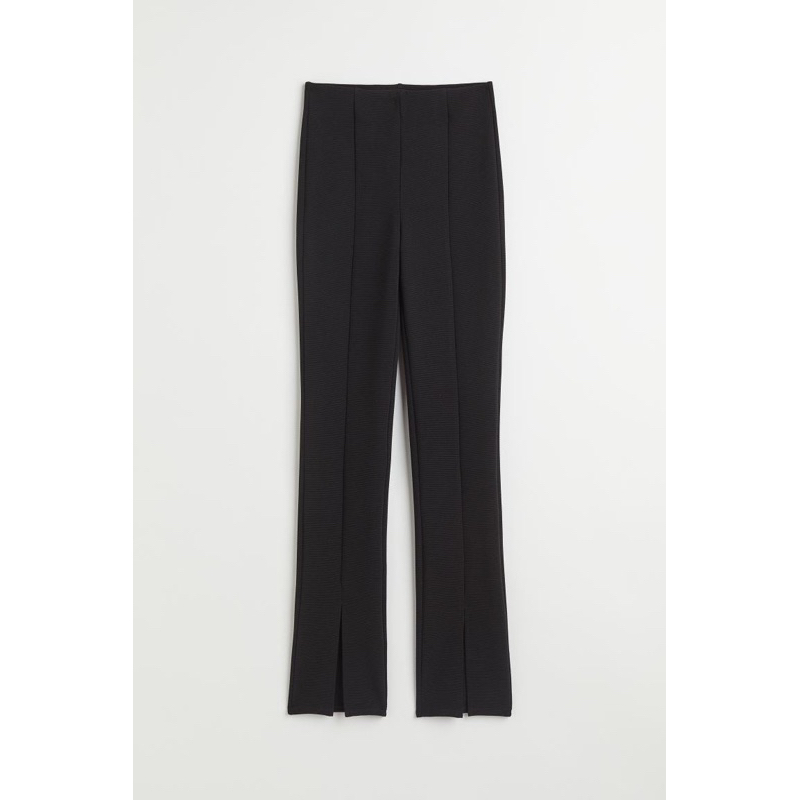 H&M Quần Ống Loe Xẻ Tà Co Dãn Cực Đỉnh, Ha.ck Dáng