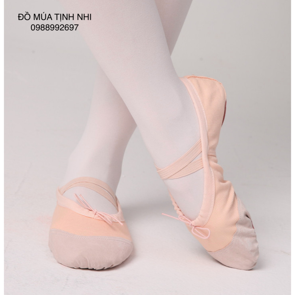Giày múa ballet nam nữ - giày múa bale văn nghệ  Đồ Múa Lotus