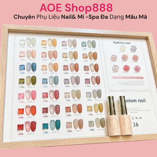 Set sơn gel thạch 36 aivenhuy chính hãng - bộ sơn gel 36 cao cấp tone màu hàn quốc , rất đẹp