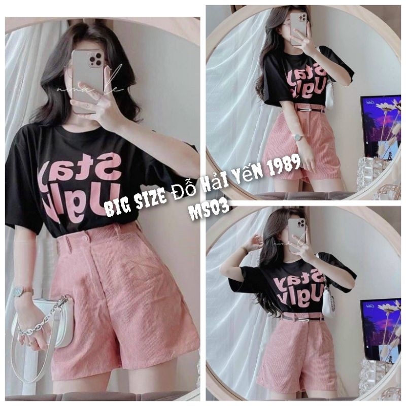 Sét Quần Đùi Big Size (55kg đến 100kg) MS03