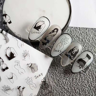 Sticker dán móng ĐỘC LẠ