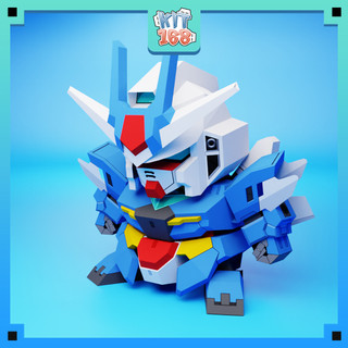 Mô hình giấy Anime Game Robot SD Earthree Gundam