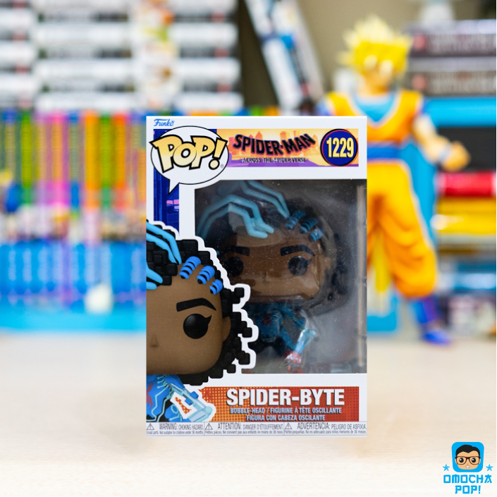 Mô Hình Chính Hãng Funko Pop Spider Man Across The Spider-Verse Spider-Byte #1229