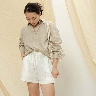 RUSTEA Premium Basic Shirt - Áo sơmi linen premium unisex