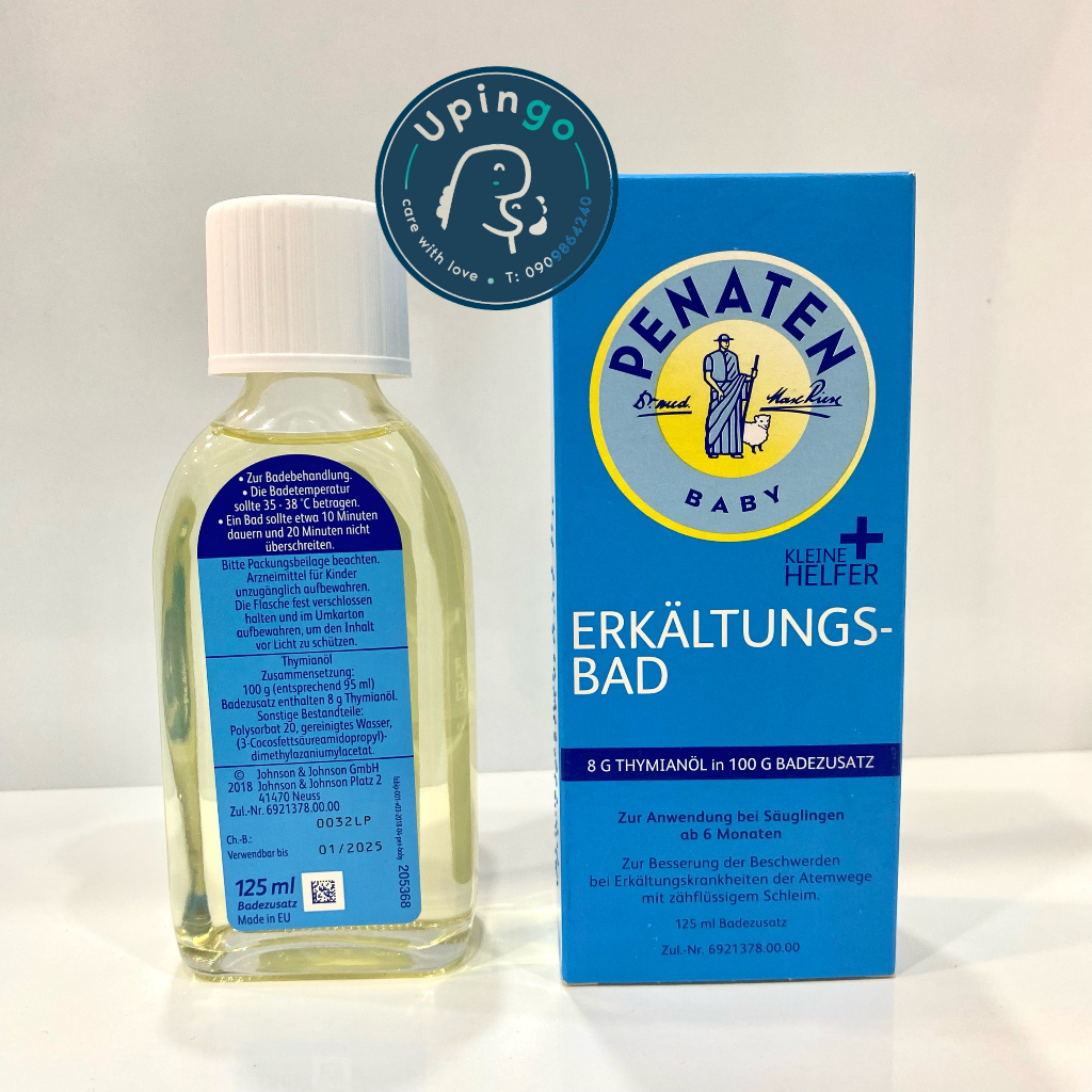 Tinh dầu pha nước tắm cho bé Penaten Đức - 125ml