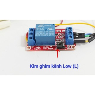 Module Relay 5v 1 kênh/Có opto cách ly kích mức cao-thấp