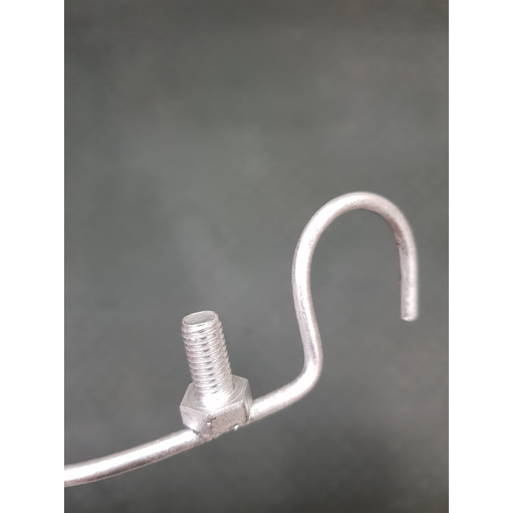 Đầu móc treo lồng chim, phơi quần áo, móc treo tường, quét mạng nhện Kèm sào gậy dài 3m - 6m INOX siêu bền chắc