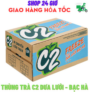 Thùng trà c2 dưa lưới - bạc hà