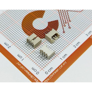 Header đực 1.25mm 3p 1.25-4a - chân thẳng
