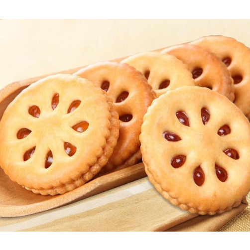 Bánh Quy Kẹp Nhân Mứt Trái Cây 500gr