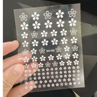 Mã sticke hoa trắng dh430