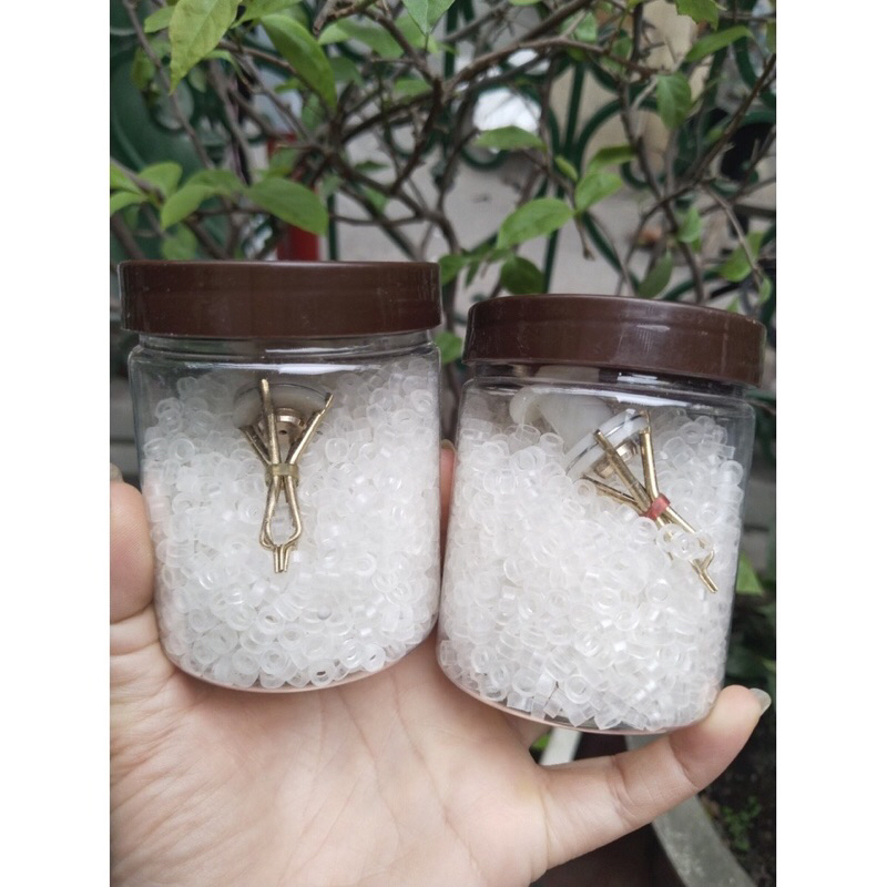 Combo hộp kẹp mồi + chun 2000 cái, giá siêu rẻ