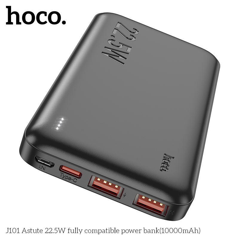 Pin sạc dự phòng nhanh 20w Hoco J101 dung lượng 10000mAh