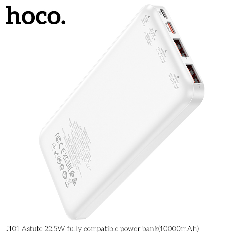 Pin sạc dự phòng nhanh 20w Hoco J101 dung lượng 10000mAh