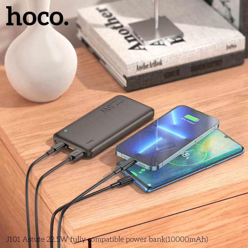 Pin sạc dự phòng nhanh 20w Hoco J101 dung lượng 10000mAh