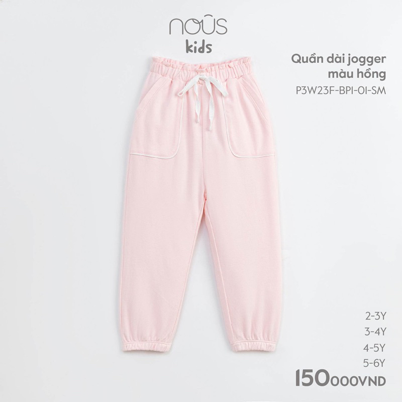 [ Nu kid ] quần dài cho bé 2-5y