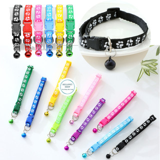 Vòng cổ lục lạc hình chân thú cưng dễ thương cho chó mèo, dây đeo cổ cho thú cưng HELLOPET cao cấp