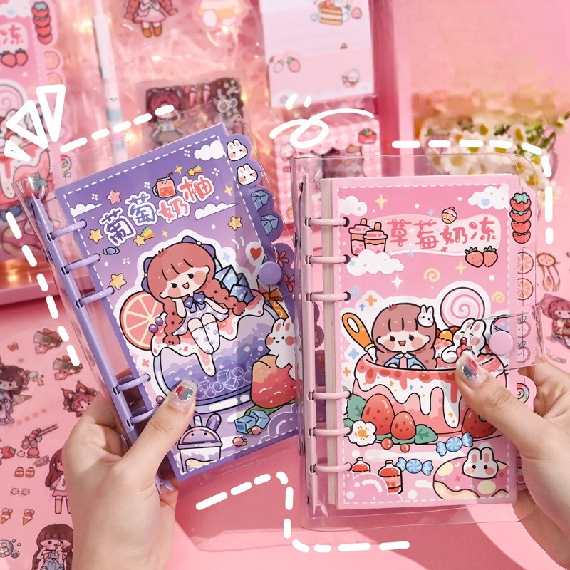 Set Quà Sinh Nhật Tặng Cho Nữ Combo Hộp Washi Tape Sticker Cute Timo WS16