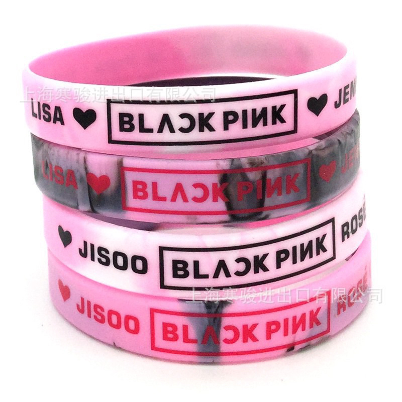 Vòng Tay Silicone BLACKPINK Giá Rẻ - 1 Cái