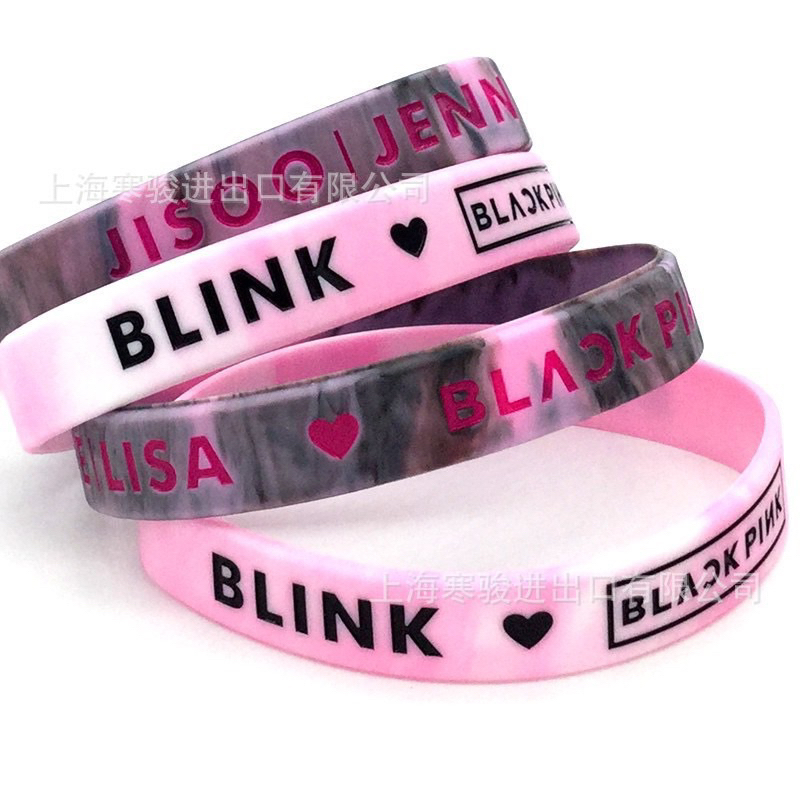 Vòng Tay Silicone BLACKPINK Giá Rẻ - 1 Cái