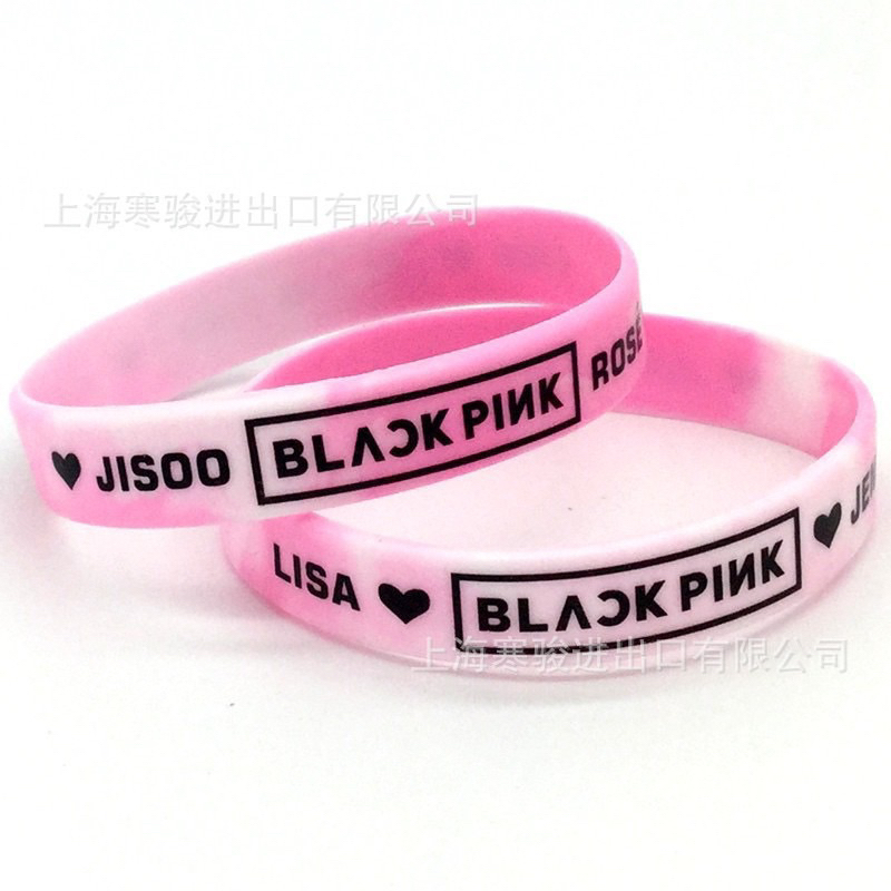 Vòng Tay Silicone BLACKPINK Giá Rẻ - 1 Cái