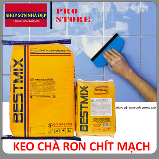 Keo chà ron gạch cao cấp màu trắng BestJoint CE200 chống nứt , chống thấm, không loang màu