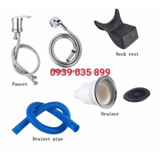 Vòi sen bồn gội đầu (dây inox dài 60cm - 110cm) - Gác Vòi Sen - Vòi nước nóng lạnh gật gù