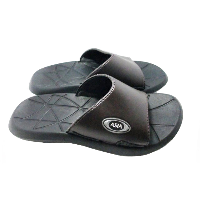 Dép Nam Quai Ngang Asia Màu Đen Cực Êm Chân Chống Trơn Trượt Shop-uytin678