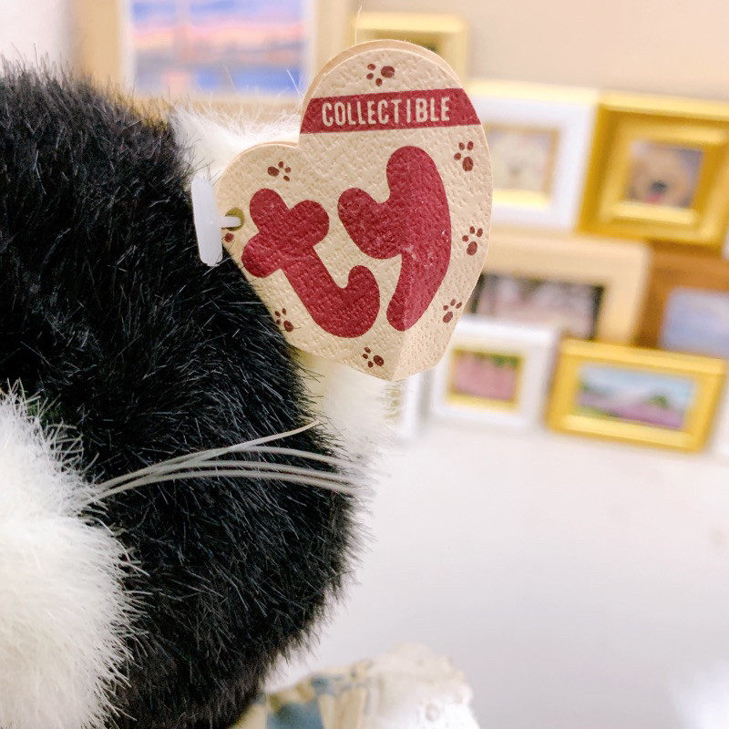 Gấu bông mèo đen handmade vintage 1993 thú nhồi bông đồ chơi dễ thương