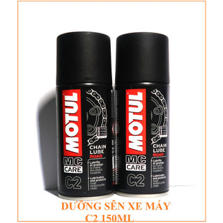 chai xịt sên motul C2 150ml cho mọi loại xe - dưỡng sên motul - dưỡng xích xe máy motul