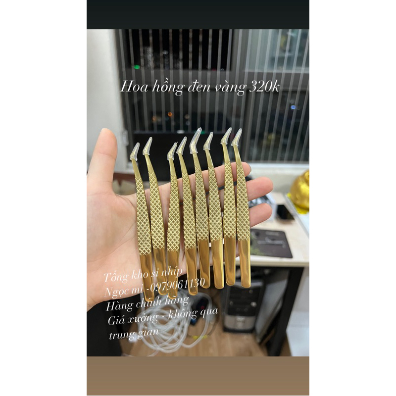 Nhíp HOA HỒNG ĐEN made in Japan