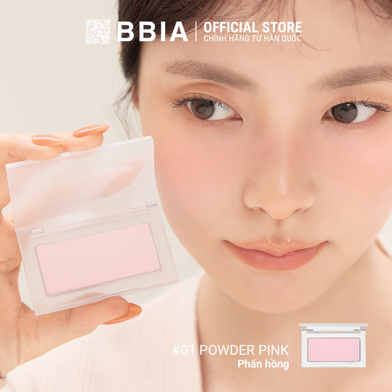 Phấn má hồng Bbia Ready To Wear Powder Cheek (Apricot Edition)