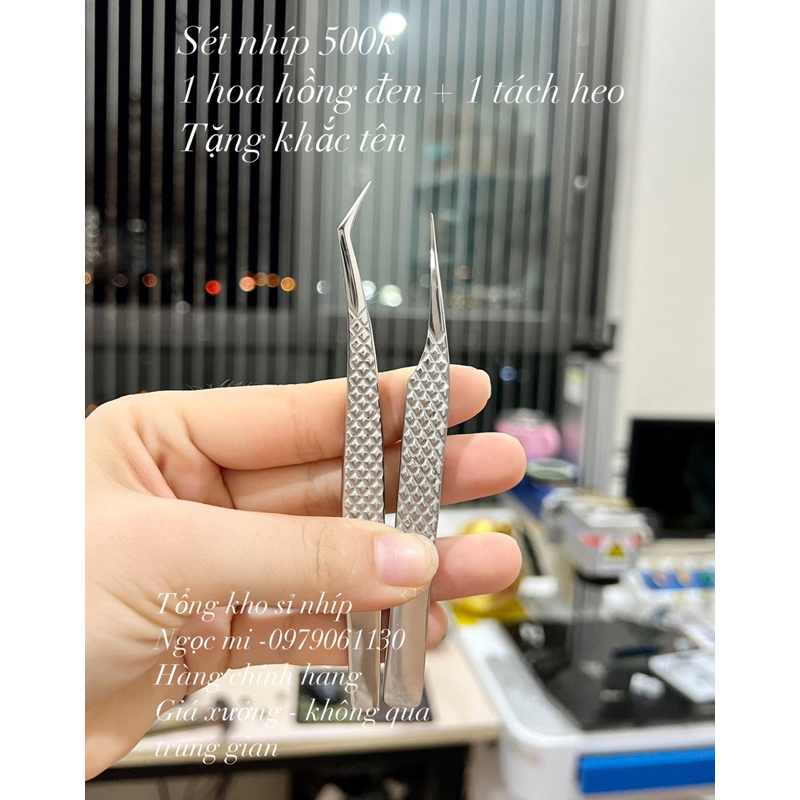 Nhíp HOA HỒNG ĐEN made in Japan