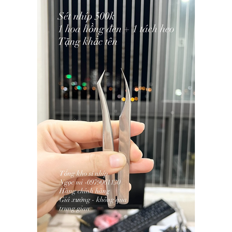 Nhíp HOA HỒNG ĐEN made in Japan